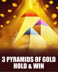 3 Pyramids of Gold: Hold & Win