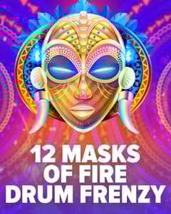 12 Masks of Fire Drum Frenzy