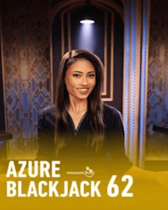Live - Blackjack 62 - Azure