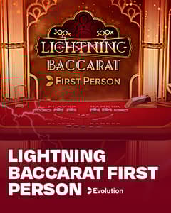 First Person Lightning Baccarat