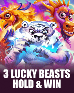 3 Lucky Beasts: Hold & Win
