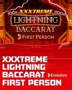 First Person XXXtreme Lightning Baccarat